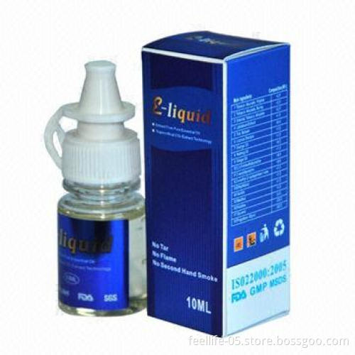 Feellife 70/30 PG VG Vapor E-liquid Buckle Bottle with 1,000,000 Bottles/Month Production Capacity